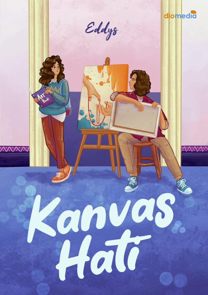 Kanvas hati coloring